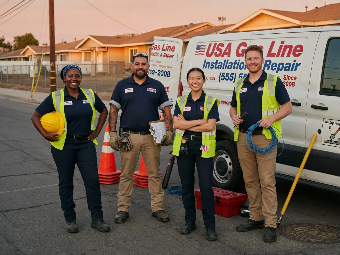 Gas Line Installation company in Amboy, IN